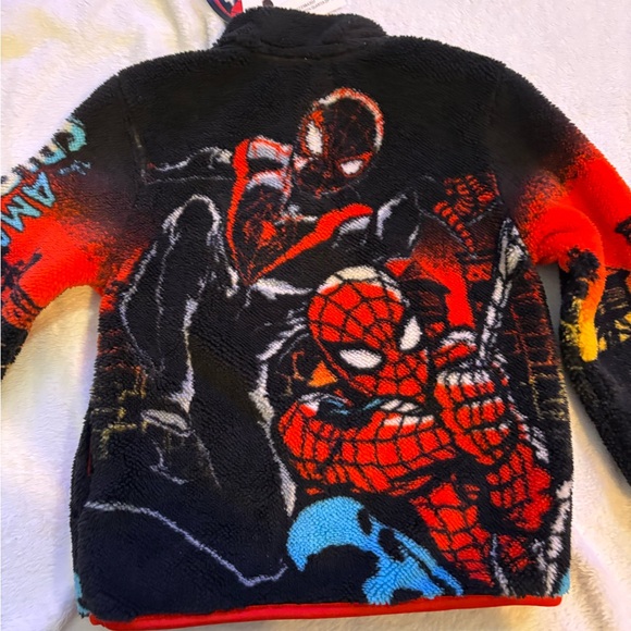 Marvel Spider-Man Kids Costume Jacket - Black and Red - Picture 6 of 12